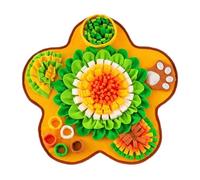 Dog Snuffle Mat - Pet Foraging Pad - Non-Slip Dog Snuffle Mat for Brain Boosting, Boredom Relief, Enrichment, Cognitive Training, Home, Travel