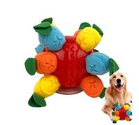 Dog Snuffle Toy - Carrot Design Slow Feeder Treat Ball,Squeaky Puzzle Ball For Dogs Training And Stress Relief Encourages Natural Foraging Skills