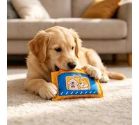 Dog Snuffle Toy Tissue Box Style, Interactive Sniffing Training Puzzle Toy
