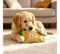 Dog Snuffle Toy Tissue Box Style, Interactive Sniffing Training Puzzle Toy