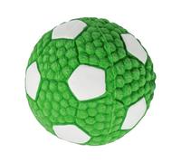 Dog Soccer Ball - Heavy Duty Chew Toy, Strong Puppy Ball | Durable Interactive Dog Toy, Tough Squeaky Pet Toy, High Bounce Dog Toy, Hair