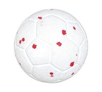 Dog Soccer Ball Toy - Elastic Interactive Teeth Cleaning Chew Ball, Durable Pet Grasping Play Toy | Reusable Training Entertainment Accessory For Living Room Balcony Yard Garden Camping Travel