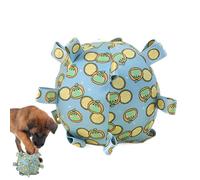 Dog Soccer Ball Toy - Squeaky Balls for Dogs,Dog Chew Toys with Straps, Interactive Dog Toys for Small & Medium Dogs, Funny Dog Ball Toys