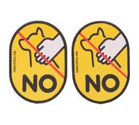 Dog Social Sign Patch for Vest and Leash Training Use | Canvas Build, Bright Colours and Bold Lettering, Easy to Apply and Remove, for Public Settings