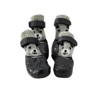 Dog Socks Cat Covers 2024 New Dog Socks Dog Boots One Set Of 4 Dog Shoes Adjustable Protectors To Scratching, Anti-Slip Knit Dog Socks&Cat Socks with Rubber Reinforcement