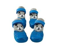 Dog Socks Cat Covers 2024 New Dog Socks Dog Boots One Set Of 4 Dog Shoes Adjustable Protectors To Scratching, Anti-Slip Knit Dog Socks&Cat Socks with Rubber Reinforcement