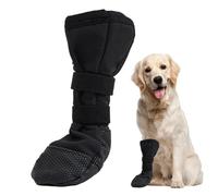 Dog Socks, Paw Protection Dog Injury, Dog Shoes Prevent Licking, Dog Socks Non-Slip, Dog Shoes, Waterproof, Stockings, Adjustable, Socks for Dogs After Surgical Procedures, Wound Protection