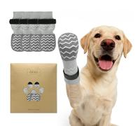 Dog Socks Shoes for Hot Pavement to Prevent Licking Paws, Summer Anti Slip Pet Booties with Grip Traction Control for Hardwood Floors, Grippy Boots & Paw Protectors for Small Medium Large Senior Dogs