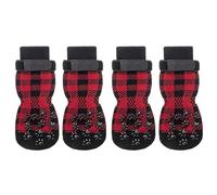 Dog Socks Small Medium Adjustable Anti Slip Sock Paw Guard Paw Protector