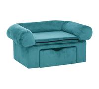 Dog Sofa with Drawer Plush Pet Supplies Dog Couch Sofa Multi Colours vidaXL