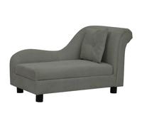 Dog Sofa with Pillow Plush Home Indoor Pet Dog Couch Sofa Multi Colours vidaXL