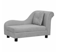 Dog Sofa with Pillow Plush Home Indoor Pet Dog Couch Sofa Multi Colours vidaXL