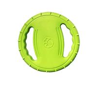 Dog Soldiers Dog Flying Saucer EVA Handle Direction Ring Foam Border Animal Training Special Pet Outdoor Flying Saucer Toy Personalised Toy (Green, One Size)