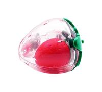 Dog Soldiers Dog Toy For Small Medium Breeds In Plastic Bottle Cute Strawberry Shape Pet Supplies Squeaky Chew Toys Pack Personalised Toy (9x7. 5cm)