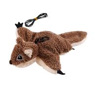 Dog Soldiers Flapping Cat Toy Activated Toy With Lifelike 3 Speed USB Rechargeable Interactive Cat Exercise Toys For All Breeds Toys Personalised Dog (Brown, 12x15cm)