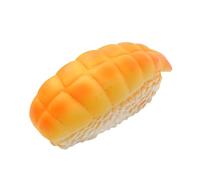 Dog Soldiers Simulation Dog Toy Soft Latex Squeaking Toy Suitable For Small And Medium Dogs Personalised (Orange, 3X3X7. 5CM)