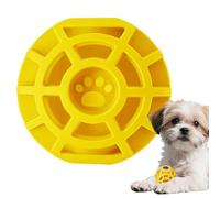 Dog Sound Toy, Puppy Rolling Ball, Interactive Dog Ball with Squeaky Function, 2.13 x 2.2 x 2.13 inches, Solid Rubber Toys with Bouncing Design, Play Style A