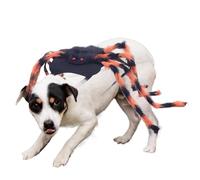Dog Spider Costume - Furry Legged Outfit, Spooky Creepy Style | Soft Lightweight Fabric with Adjustable Straps, Breathable Material for Party, Photoshoot, Festival, Carnival, and Celebration