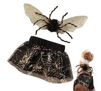 Dog Spider Costume,Horror Halloween Cosplay Costume | Holiday Lightweight Pet Skirt, Funny Pet Costume for Photo Props, Cosplay, Carnival