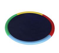 Dog Splash Pad, Pet Cooling Pool, Non-Inflate Pvc Water Spray Mat with Anti-Slip & Garden-Hose Connector, Quick-Setup Foldable with Drainage, Outdoor Backyard & Park Fun