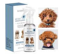 Dog Spray Demating-Leave-In Conditioner, Anti-Static Spray Felt Hair, Knot Remover, Gentle Care, Healthy Coat, Ideal Spray for Stubborn Tangles, Knots Dogs