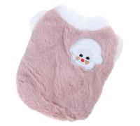 Dog Spring Furry Vest For Dogs Boy Girl Small Indoor And Outdoor Use Cartoon Lamb Clothes Outfit Pet Dog Vest Leash