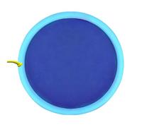 Dog Sprinkler Mat - 67" Upgraded Thickened Splash Pad | Non-Slip Pet Pool