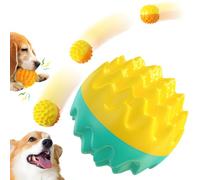 Dog Squeak Ball Toy, Interactive Dog Balls, Chew Proof, Toys for Playing Fetch, for Small/Medium/Large-Breed Dog (Green)