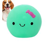 Dog Squeak Egg - Soft Latex Play Toy, Colorful Cry Egg Ball | Lightweight Interactive Chew Figure, Flexible Pet Bite Shape, Dr Training