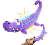 Dog Squeak Toys, No Stuffing Plush Dogs Chew Toy for Small Medium Large Breed Chewer Squeaky Pet Supplies Tough Durable Puppy Teething Chewing Interactive to Keep Them Busy Best Birthday Gift 1