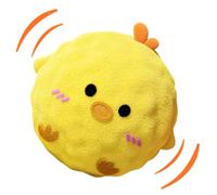 Dog Squeaky Ball - Plush Dog Chewing Ball - Puppy Moving Squeaky Game,for Home Enrichment Training Indoor Outdoor Boredom Relief Playtime Family Exercise