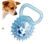Dog Squeaky Ball Soft Rubber Interactive Pet Chewer | Squeaky Dog Toy Balls for Stimulating Enrichment Boredom Relief Toss Fetch Training Indoor Outdoor Play