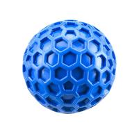 Dog Squeaky Ball Toy - Interactive Chew Ball, Teeth Cleaning Puppy Toy | Heavy Duty Thermoplastic Rubber Aggressive Chewer Energy Release Training Plaything for Small Medium Large Breeds