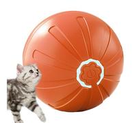 Dog Squeaky Ball Toy, Vibrating Ball for Dogs - Enjoy Non-Stop Fun with a Power Supply- Rechargeable Electric Mobile Dog Toy Ball for Gas