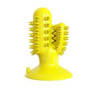 Dog Squeaky Float Toy Super Bite-Resistant Molar Stick Puppy Toys Dogs Supplies Pet Cactus-Shaped Doggy Toothbrush