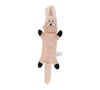 Dog Squeaky Plush Toy | Bite Strong & Filling Removed | Cute Animal Shape for Small/Medium Dogs | Squeaky Sound Relieves Boredom (Rabbit)
