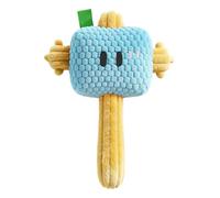 Dog Squeaky Toy, Funny Interactive Plush Hammer, Chew Toy for Puppies When Changing Teeth, For Small and Medium Breeds Against Boredom and for Activity in Your Own Four Walls