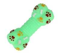 Dog Squeaky Toy, Plastic Training Funny Bone Shape Dog Toy for Puppy, Sound Making Play Toy to Catch Attention, For Tossing, Fetching and Daily Interaction, Lightweight and Easy to Carry, 5.91 x 2.17