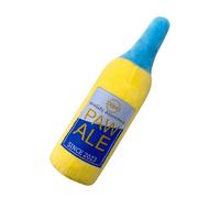 Dog Squeaky Toy - Wine Bottle Shape Interactive Game - Stuffed Animal Chew Toy, Chew, Play, Toss, Teether, Intellectual Stimulation, Exercise