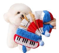 Dog Squeaky Toys Accordion Shape Sounding Food Hiding Teething Relief | Interactive Dog Puzzle Toy for Pet Parents Trainers Animal Lovers Indoor Outdoor Apartment Cuddle Time Bedtime Routine Park