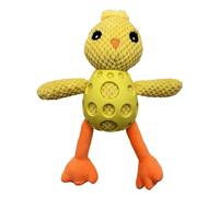 Dog Squeaky Toys, Anti-Stress Plush Chick, Chew Animal Toy, Funny Interactive Teething Pet Supplies, Mental Stimulation Playing for Medium Large Breed, 11.81x10.24x3.54 Inches