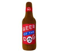 Dog Squeaky Toys Bottle | Plush Beer Bottle Chew Toys,Dog Squeakers Interactive Games, Enrichment Pet Supplies for Small Medium Large Breeds