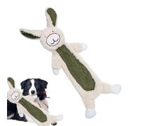 Dog Squeaky Toys Cute Soft Squeaky Fun Bunny Interactive Chewer