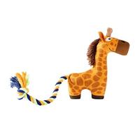 Dog Squeaky Toys, Dog Toy Plush, 7.87 Inches Funny Stuffed Enrichment for Poodle, Bulldog and Senior Dogs, Home Indoor Travel Camping, Enhance Playful Moments During Outdoor Activities