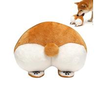Dog Squeaky Toys | Farting Sound Chewing Doll | Interactive Funny Butt Design Plush Dog Bite Toy | for Small Medium Large Breed Puppy Kitten Home Indoor Travel Cage