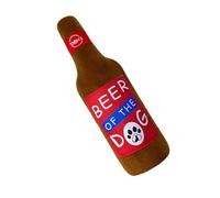 Dog Squeaky Toys - Wine Bottle Shape Fun Game,Plush Dog Chew Toys,for Chewing Play Fetch Teething Mental Stimulation Physical Activity