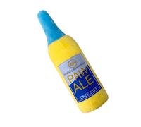 Dog Squeaky Toys | Wine Bottle Shape Funny Game - Stuffed Puppy Teething Toys | for Teething Mental Stimulation Physical Activity Indoor Outdoor Crate Enrichment