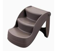 Dog Stairs Foldable Dog Stairs 3 Steps for Small Dogs and Cats to Get on High Beds, Couch or Car, Provides Support