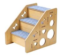 Dog Stairs for Small Dogs Non-Slip Wooden Ladder