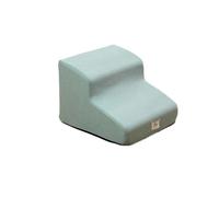 Dog Stairs for Small Dogs, Pet Ramp Stairs with Removable Washable Cover, Non-Slip Bottom & 35° Gentle Slope, High-Density One-Piece Sponge Pet Steps for Bed Sofa Couch(Sky blue,Second-order)